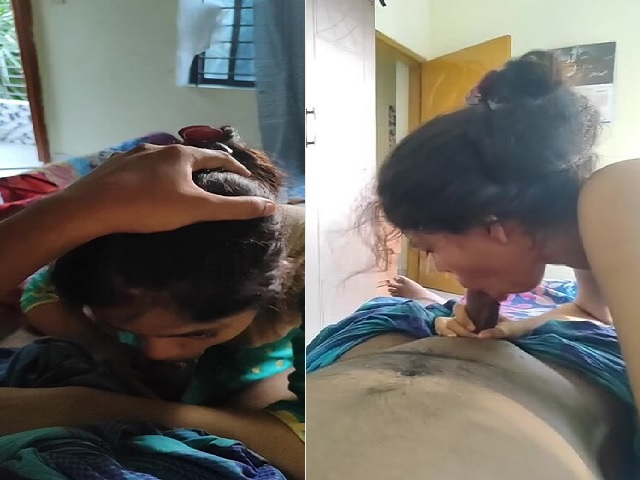Horny wife indian blowjob husband naked